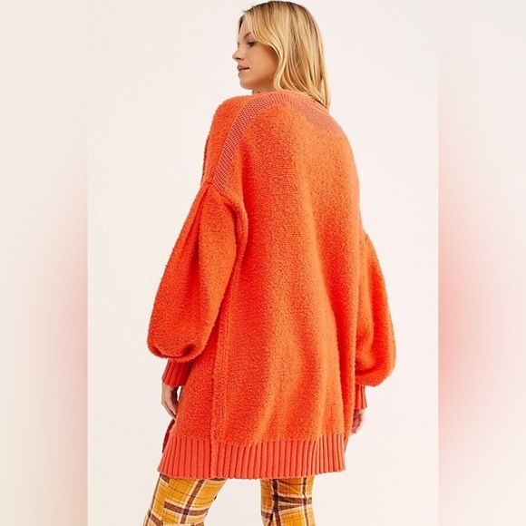 Free People Snow Drop Oversized Cardigan Sweater - Picture 3 of 12